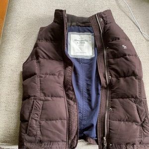 Abercrombie and Fitch brown vest